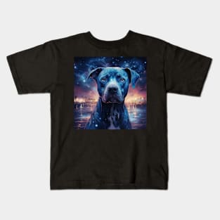 Blue Pitty Kids T-Shirt